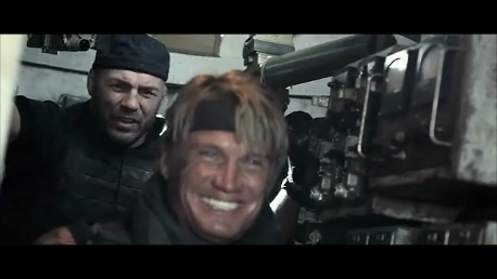 Dolph, Lundgren, tank, Expendables, Expendables 3, smile, smiling